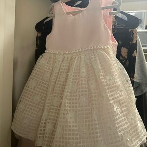 Pink flower girl dress 18-24 month old